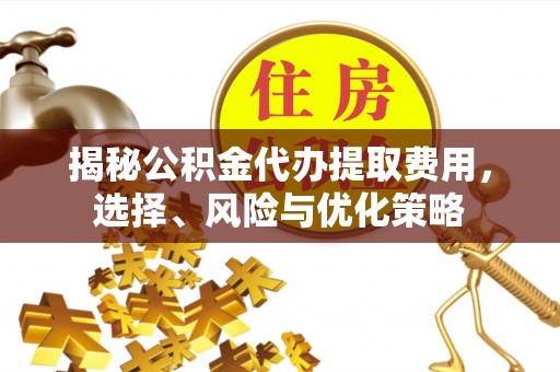 梁平揭秘公积金代办提取费用，选择、风险与优化策略