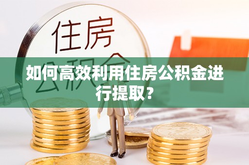 梁平如何高效利用住房公积金进行提取？